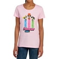 thumbnail image 1 of Powerpuff Girls The Girls Fly Women's T Shirt, Pink, Medium, 1 of 6