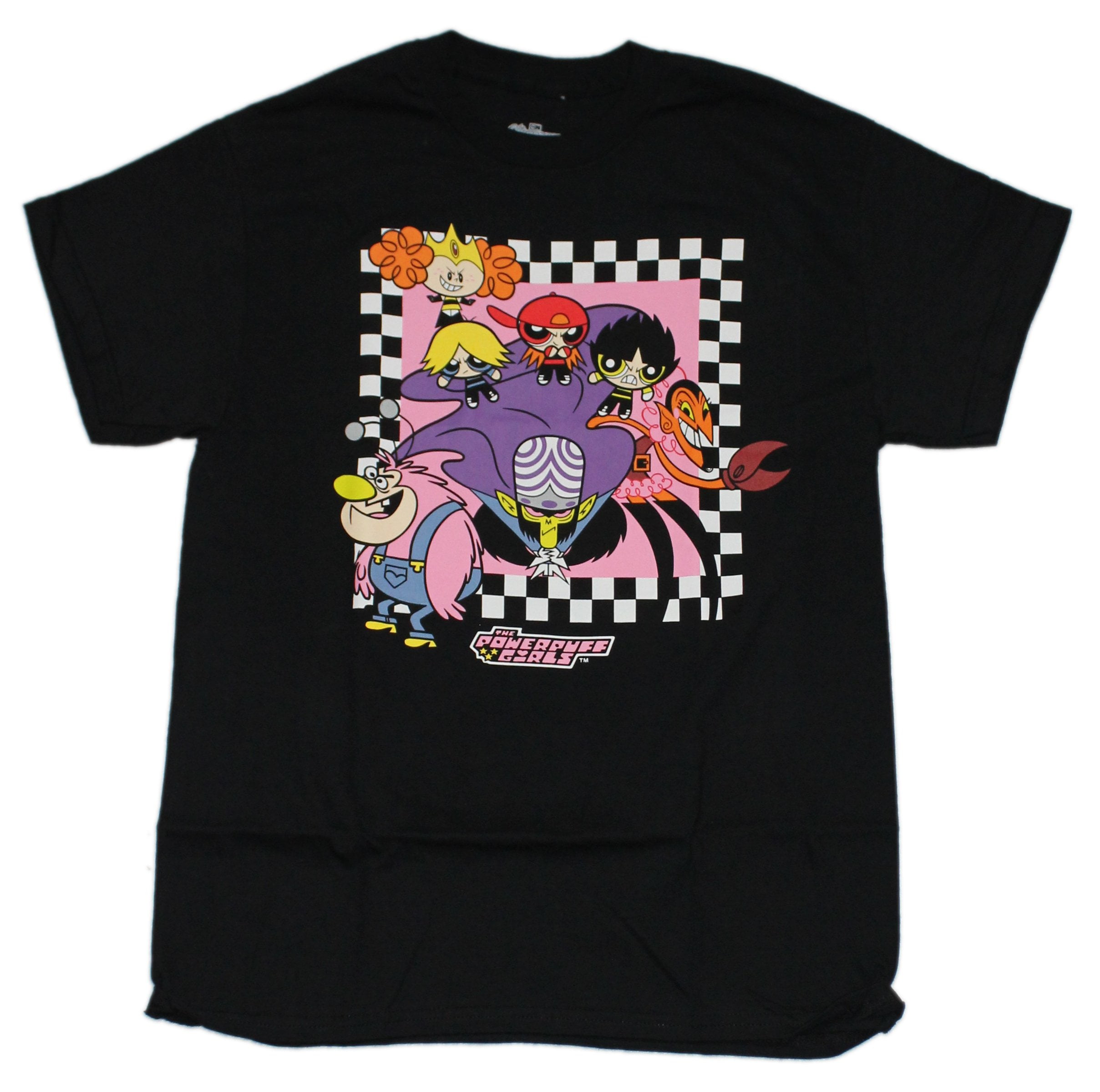 THE POWERPUFF GIRLS x NJ T-SHIRTS (BLACK) – LINE FRIENDS SQUARE
