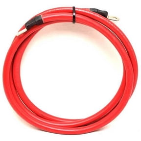 Powerquest Boat Battery Cable | 7 Foot 1 AWG Marine Wire