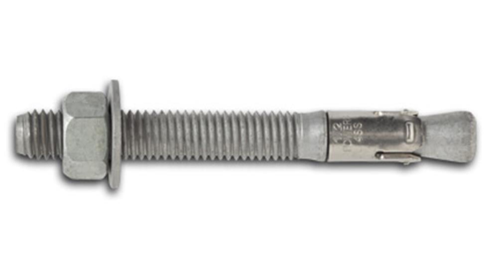 Dewalt-7724HD5-PWR 1/2 In. x 5-1/2 In. Power-Stud Galvanized Carbon Steel Wedge Expansion Anchor - 50 Anchors