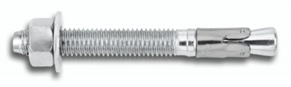 Powers 7436SD2 5/8 x 7 in Power Stud Carbon Steel Wedge Expansion Anchor, 25 Pk