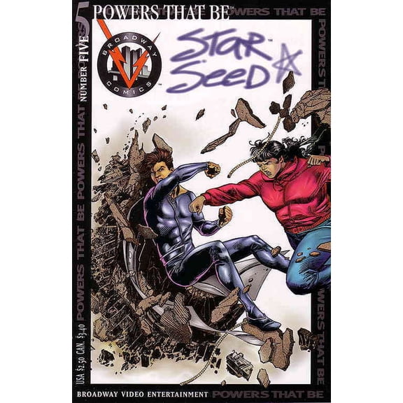 Powers That Be #5 VF ; Broadway Comic Book