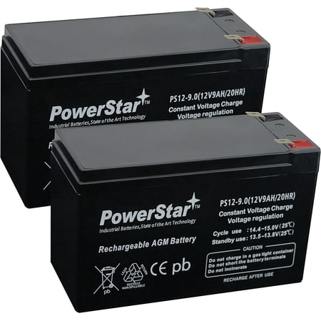 PowersStar 9ah Replacement For Battery,12v,7ah,Razor Scooter,Mx35,M400,Pocket Mod x2