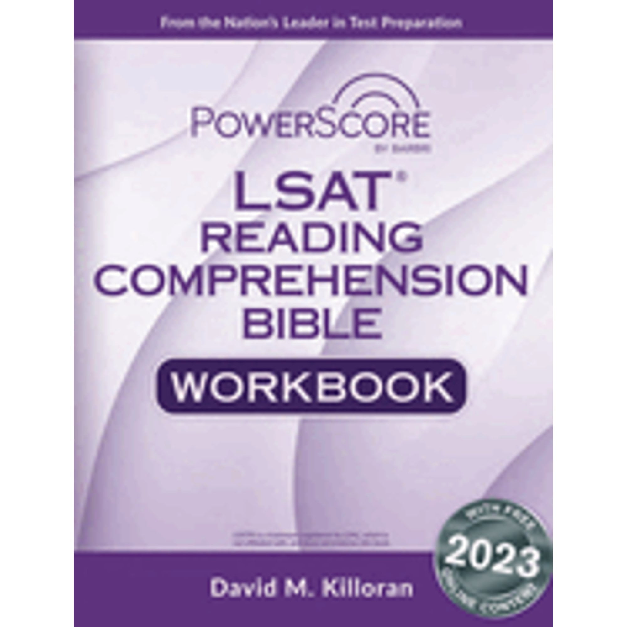 Powerscore Lsat Reading Comprehension Pre-Owned The Powerscore Lsat Reading Comprehension Bible Workbook