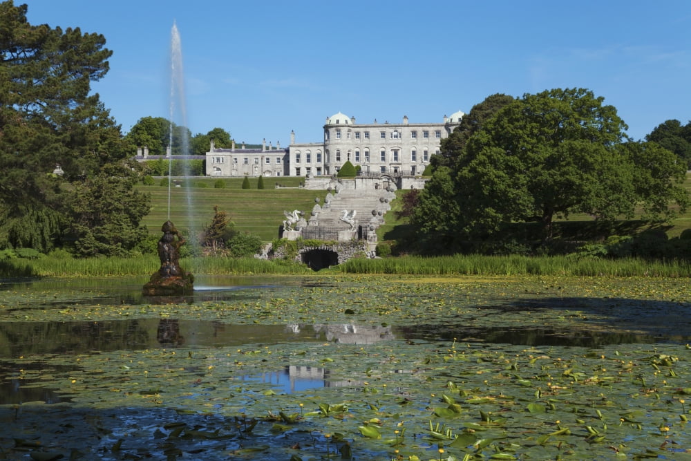 Powerscourt House and Garden Enniskerry County Wicklow Ireland Canvas Art - Carl Bruemmer Design Pics (38 x 24)