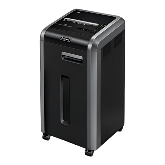 FELLOWES POWERSHRED 225i 100% JAM PROOF 22-SHEET STRIP-CUT COMMERCIAL GRADE PAPER SHREDDER