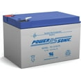 Powersonic PS12120F212 Volt/12 Amp Hour Sealed Lead Acid Battery with