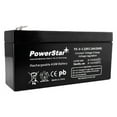 thumbnail image 1 of Powerstar 8V 3.2Ah AGM SLA Battery With F1 Terminals Sealed Lead Acid SLAA8-3.2F, 1 of 3