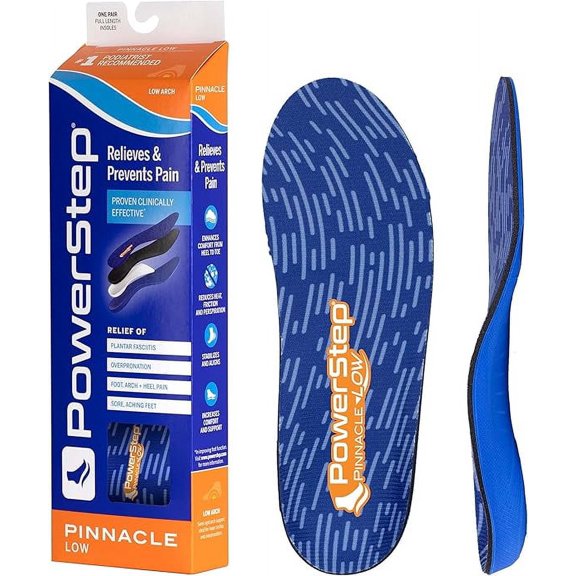 Powerstep 5004-01G Pinnacle Low Arch (1 Pair), size M6 W7