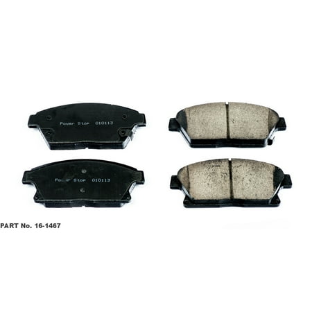 Powerstop 16-1467 PSB16-1467 EVOLUTION CLEAN RIDE CERAMIC BRAKE PADS