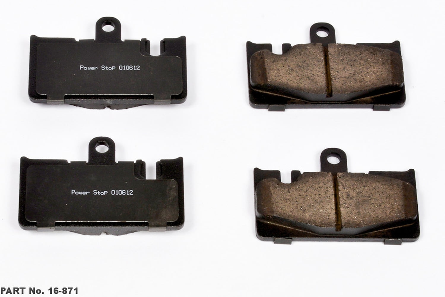 Powerstop 16-871 PSB16-871 EVOLUTION CLEAN RIDE CERAMIC BRAKE PADS Fits select: 2001-2006 LEXUS LS