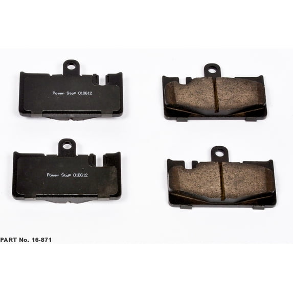 Powerstop 16-871 PSB16-871 EVOLUTION CLEAN RIDE CERAMIC BRAKE PADS Fits select: 2001-2006 LEXUS LS