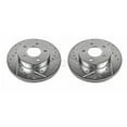 thumbnail image 1 of Powerstop AR8554XPR PSBAR8554XPR EVOLUTION DRILLED & SLOTTED ROTORS, 1 of 4