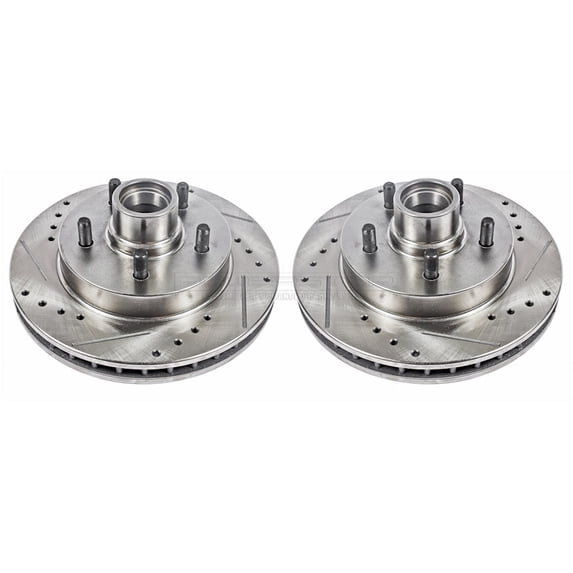 Powerstop AR8625XPR PSBAR8625XPR EVOLUTION DRILLED & SLOTTED ROTORS