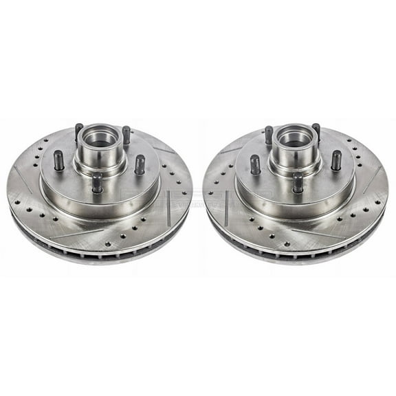 Powerstop AR8625XPR PSBAR8625XPR EVOLUTION DRILLED & SLOTTED ROTORS