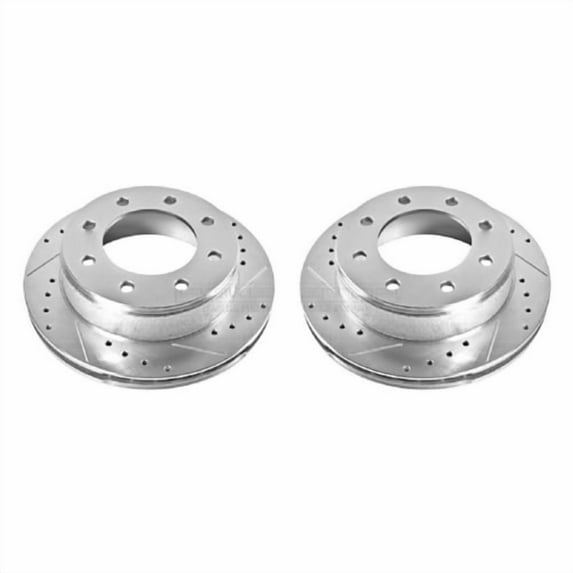 Powerstop AR8643XPR PSBAR8643XPR EVOLUTION DRILLED & SLOTTED ROTORS