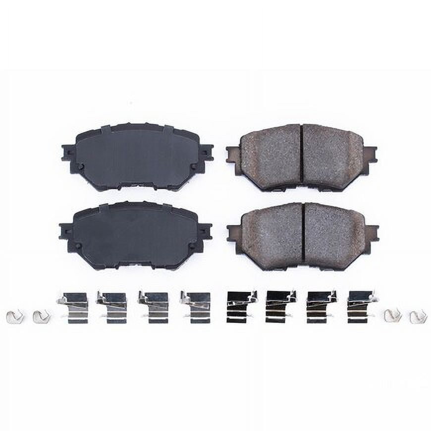 Power Stop 2019 Ram 2500 Front Z17 Evolution Ceramic Brake Pads w/Hardware main image 1