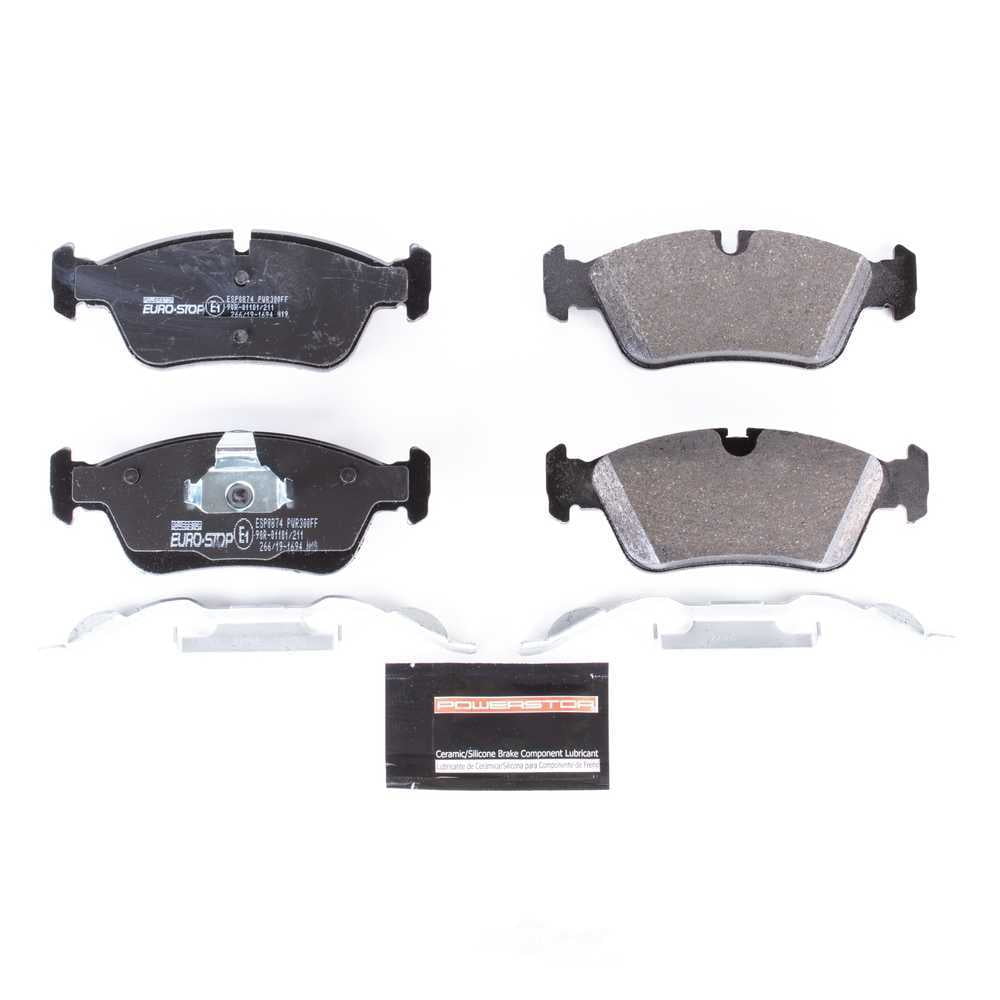 PowerStop ESP0874 Euro-Stop ECE-R90 Brake Pads