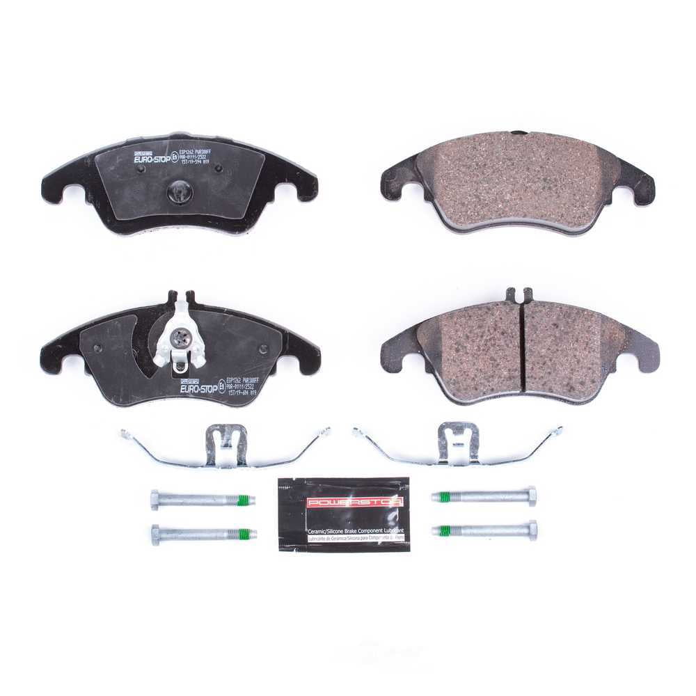 PowerStop ESP1262 Euro-Stop ECE-R90 Brake Pads