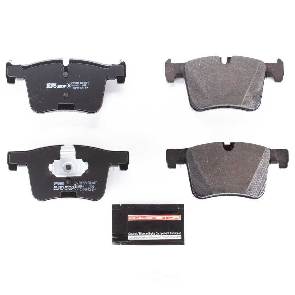 PowerStop ESP1578 Euro-Stop ECE-R90 Brake Pads