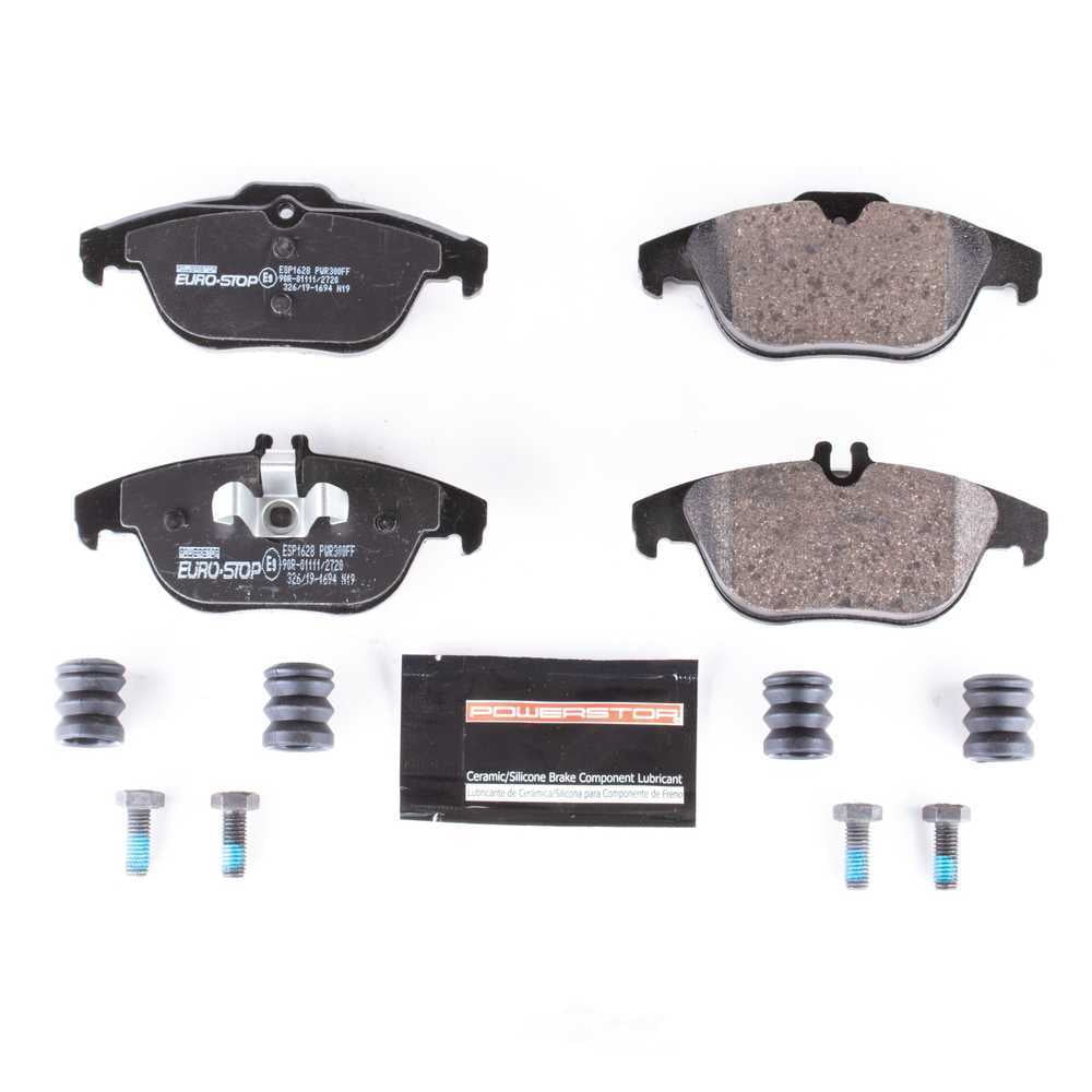 PowerStop ESP1628 Euro-Stop ECE-R90 Brake Pads