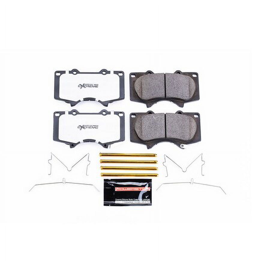 Powerstop Brakes Z36976B Z36 Truck & Tow Carbon Fiber Ceramic Brake Pads W/