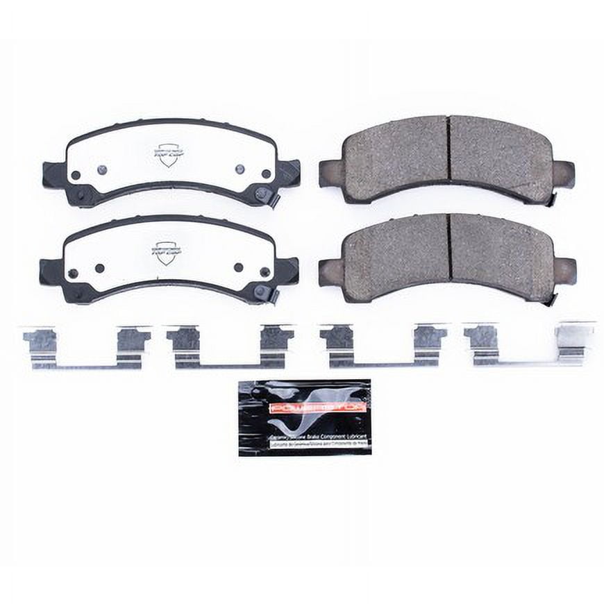 PowerStop Z37 Top-Cop Carbon-Fiber Ceramic Brake Pads - Rear Z37-1707 - Advance Auto Parts