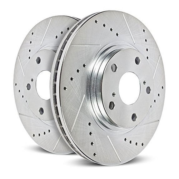 Powerstop EBR1411XPR PSBEBR1411XPR EVOLUTION DRILLED & SLOTTED ROTORS