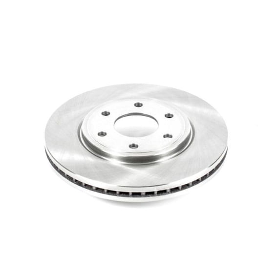Powerstop JBR1166 Brake Disc, 6 Lugs, Stock Replacement