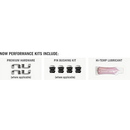 PowerStop Front Z23 Evolution Sport Brake Pad and Rotor Kit with Red Powder Coated Calipers Fits: FORD Select Models KC6545
