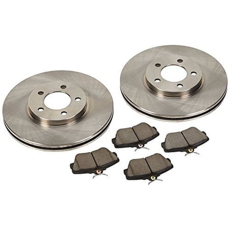 Powerstop KOE1318 PSBKOE1318 FRONT DAILY DRIVER BRAKE KIT Fits select: 2001-2007 FORD TAURUS, 2001-2005 MERCURY SABLE