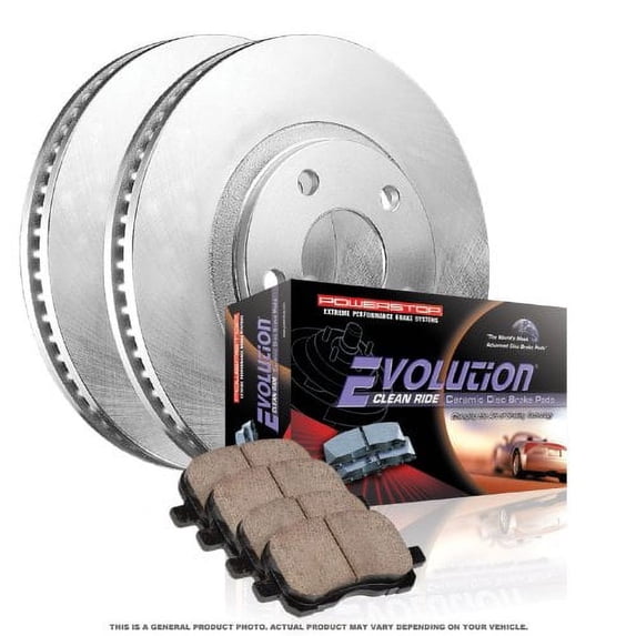 Powerstop KOE2421 PSBKOE2421 FRONT DAILY DRIVER BRAKE KIT Fits select: 2003-2009 TOYOTA 4RUNNER, 2003-2009 LEXUS GX