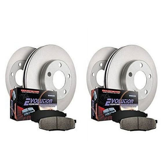 Powerstop KOE2820 PSBKOE2820 FRONT & REAR DAILY DRIVER BRAKE KIT Fits 2006 Hummer H3