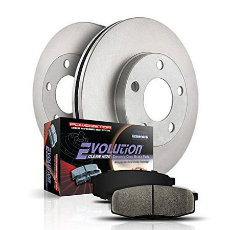 Powerstop KOE3079 PSBKOE3079 REAR DAILY DRIVER BRAKE KIT Fits select: 2006-2012 MITSUBISHI ECLIPSE, 2007-2008 MITSUBISHI GALANT RALLIART