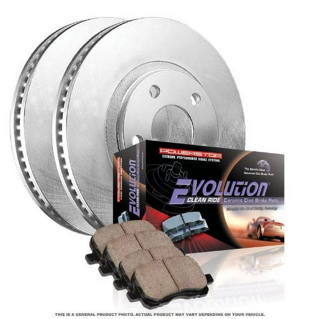 Powerstop KOE447 PSBKOE447 REAR DAILY DRIVER BRAKE KIT Fits select: 2004-2008 SUBARU FORESTER, 2006-2007 SUBARU IMPREZA 2.5I