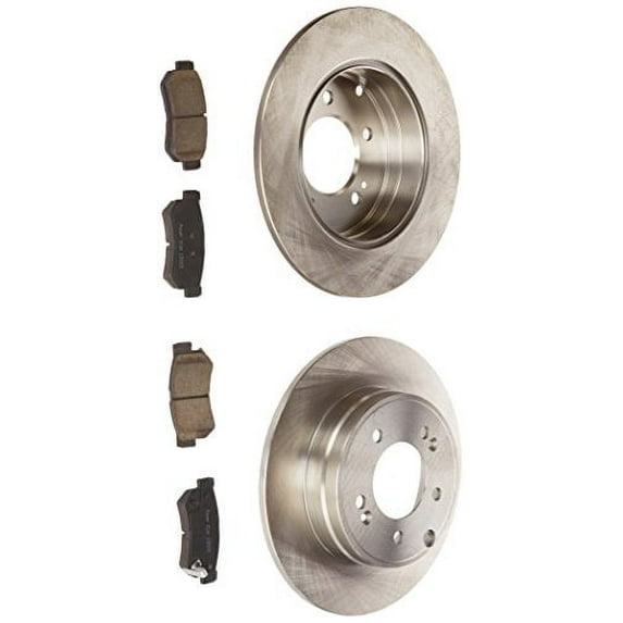 Powerstop KOE5211 PSBKOE5211 REAR DAILY DRIVER BRAKE KIT Fits select: 2006-2008 HYUNDAI SONATA