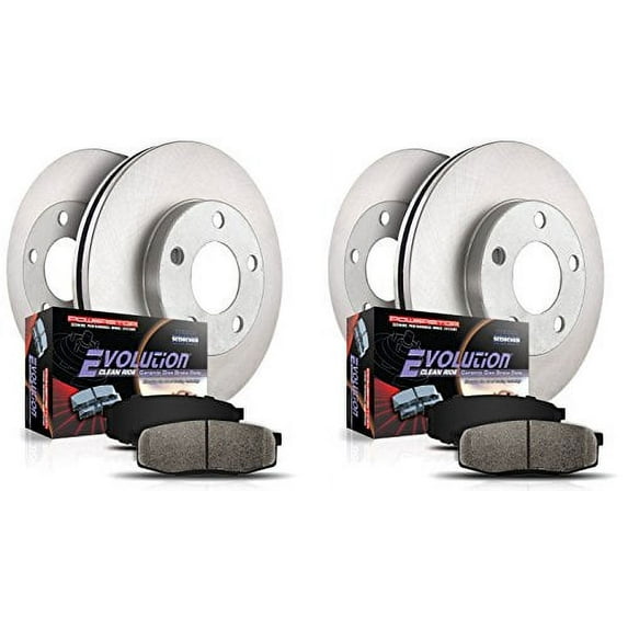 Powerstop KOE6307 PSBKOE6307 FRONT AND REAR DAILY DRIVER BRAKE KIT Fits 2013 Hyundai Tucson