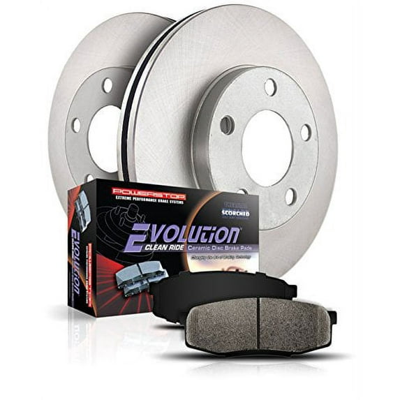 Powerstop KOE6739 PSBKOE6739 FRONT DAILY DRIVER BRAKE KIT Fits select: 2013 MINI COOPER ROADSTER, 2011-2012 MINI COOPER