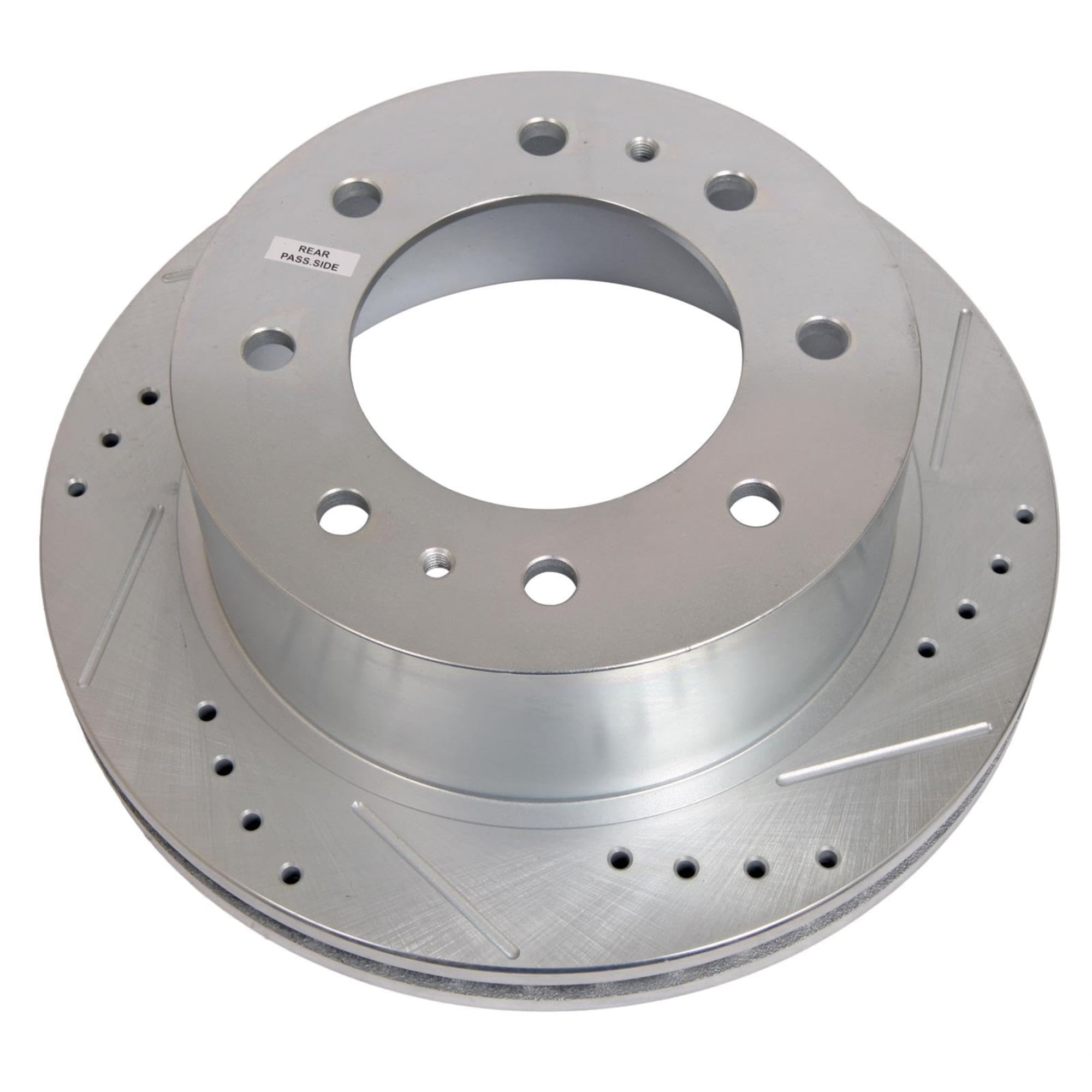 Power Stop Front Cross Drilled And Slotted Rotors JBR998XPR