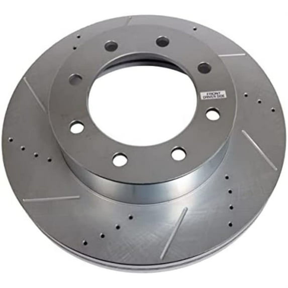 PowerStop - 13-16 Ford F-450 Super Duty Front Left Evolution Drilled & Slotted Rotor (AR85153XL)