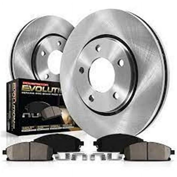 Powerstop PSBKOE3032 Front Daily Driver Brake Kit