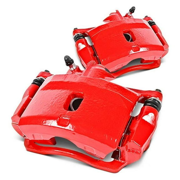 Powerstop  Red Powder Coated Performance Calipers for 2008-2020 Cadillac Escalade