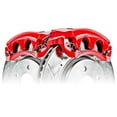 thumbnail image 1 of Powerstop S2984 Red Powder Coated Performance Calipers, 1 of 4
