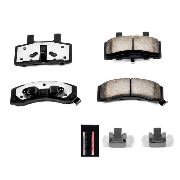 Powerstop Z36-375 PSBZ36-375 Z36 TRUCK & TOW CARBON FIBER-CERAMIC BRAKE PADS