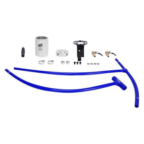 Powerstroke Coolant Filtration Kit for 03-07 Ford 6.0L - Blue