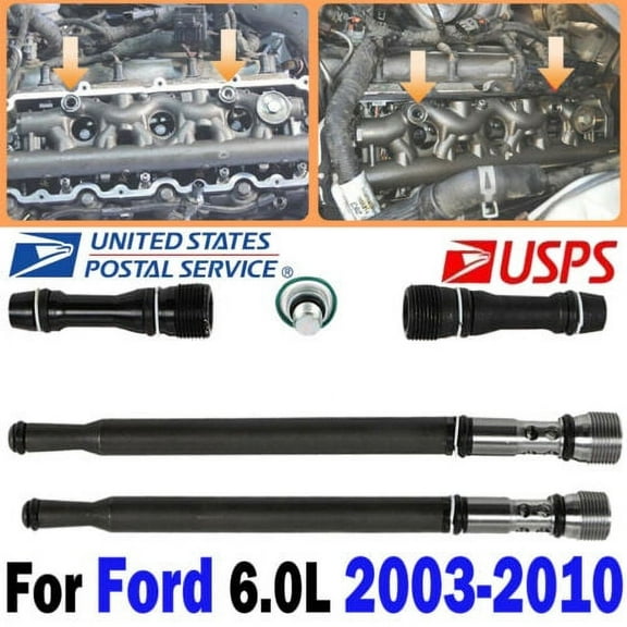 Powerstroke Diesel 6.0L Updated Stand Pipe & Dummy Plug Kit Fit Ford 2004-2010