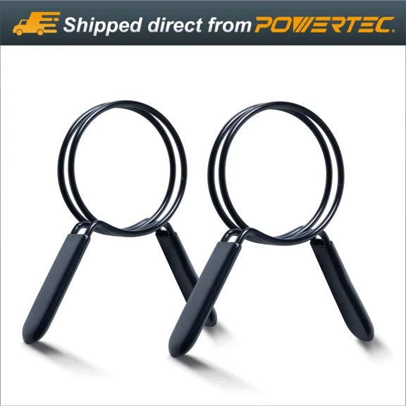 Powertec 2-1/2 Inch Double Loop Hose Clamps For Dust Collection Hose (70390)