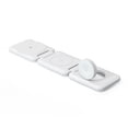 thumbnail image 1 of Powertek 3-in-1 15W Qi Tri-Fold Wireless Charge Pad, White, 1 of 6