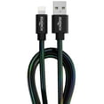 thumbnail image 1 of Powertek Powertek 6ft Metallic Shine Fast Charging Lightning Cable, 1 of 6