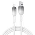 thumbnail image 1 of Powertek Frosty USB-A to USB-C Charging Cable, 6 ft, White, 1 of 7